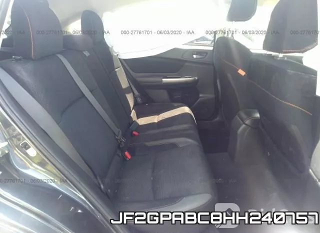 JF2GPABC8HH240757 фото 9