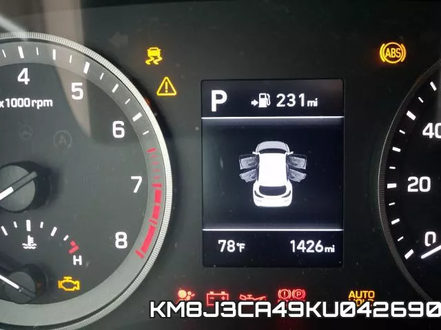 KM8J3CA49KU042690 фото 9