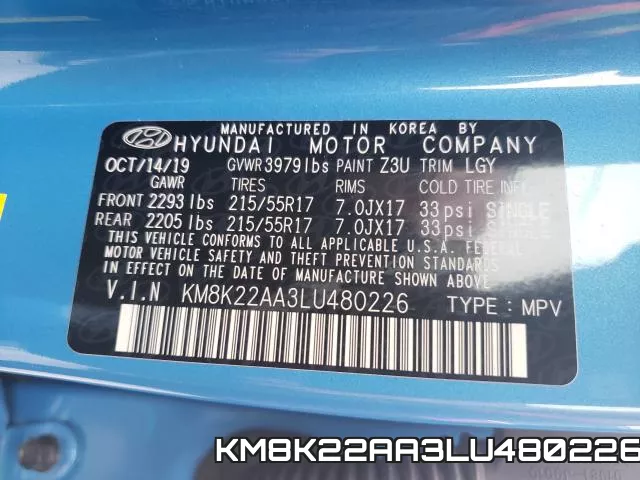 KM8K22AA3LU480226 фото 2