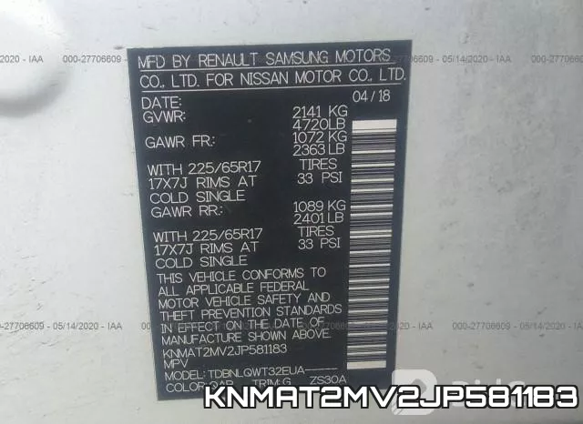 KNMAT2MV2JP581183 фото 10