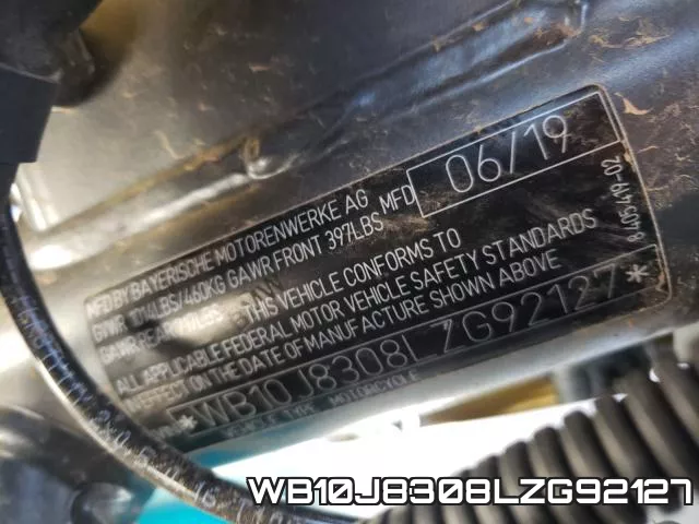 WB10J8308LZG92127 фото 2