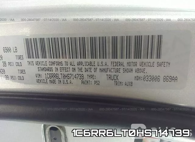 1C6RR6LT0HS714739 фото 10