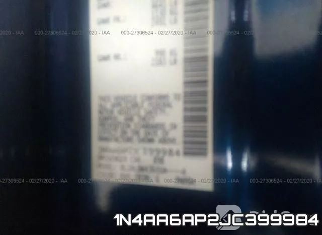 1N4AA6AP2JC399984 фото 9