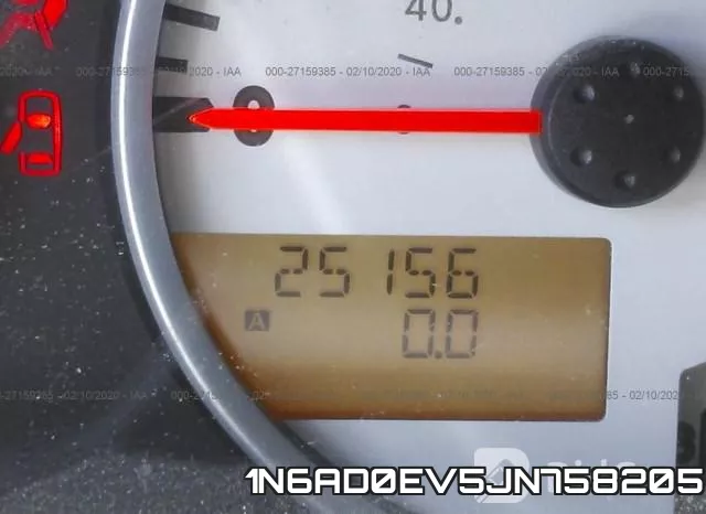 1N6AD0EV5JN758205 фото 8