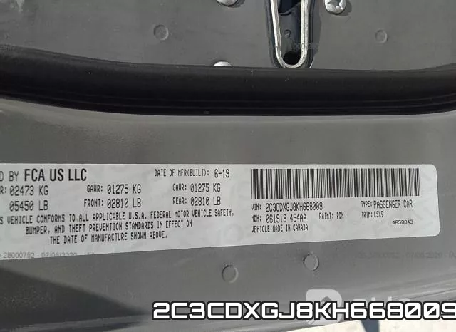 2C3CDXGJ8KH668009 фото 10