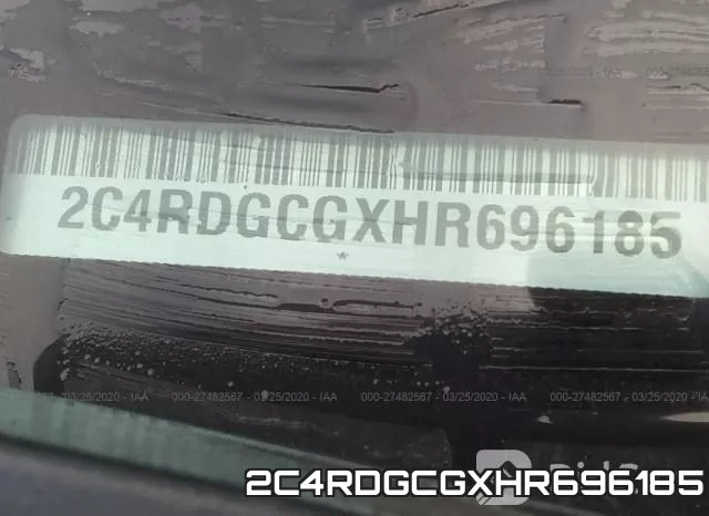 2C4RDGCGXHR696185 фото 10