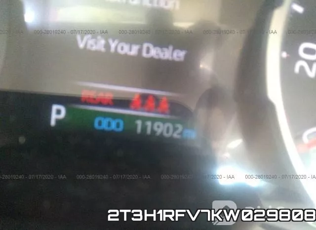 2T3H1RFV7KW029808 фото 8