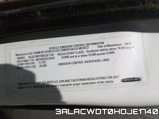 3ALACWDT0HDJE1740 фото 2