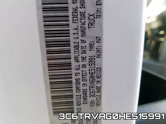3C6TRVAG0HE515991 фото 2