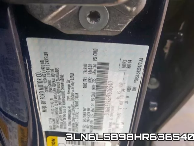 3LN6L5B98HR636540 фото 2