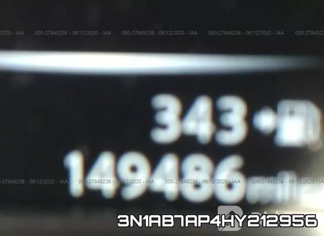 3N1AB7AP4HY212956 фото 8