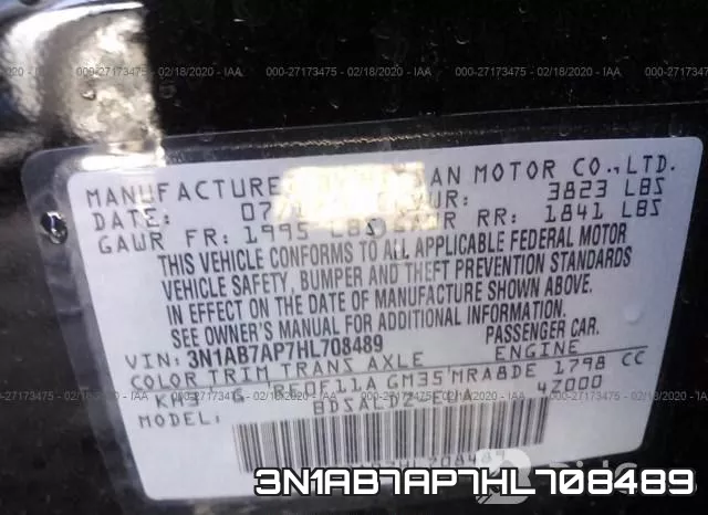3N1AB7AP7HL708489 фото 10