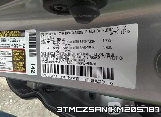 3TMCZ5AN1KM205787 фото 10