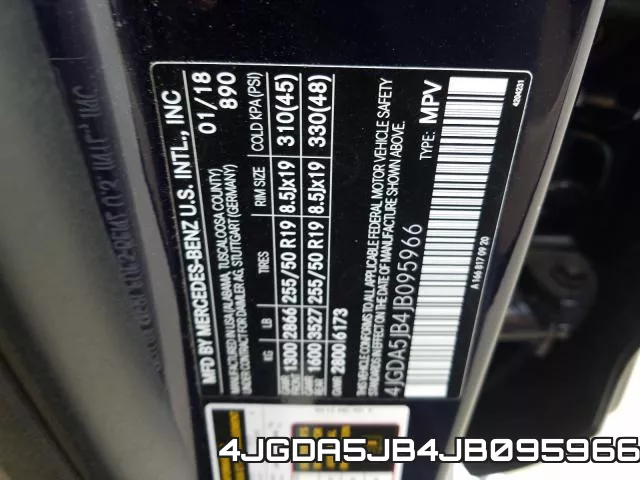 4JGDA5JB4JB095966 фото 2