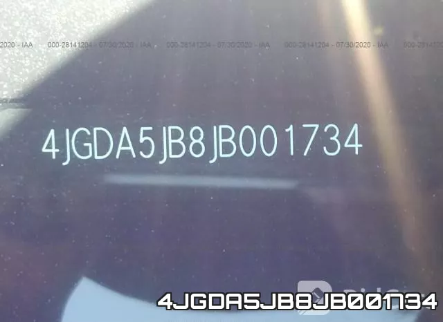 4JGDA5JB8JB001734 фото 10