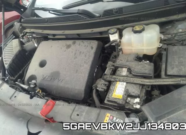 5GAEVBKW2JJ134803 фото 2