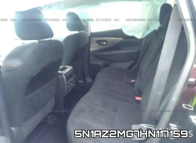 5N1AZ2MG7HN117159 фото 9