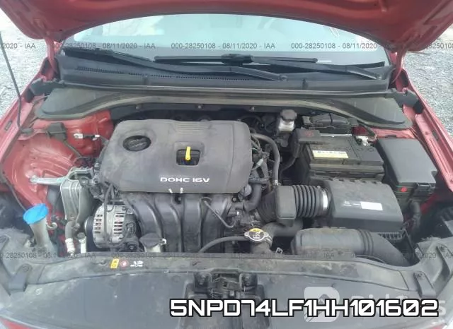 5NPD74LF1HH101602 фото 2
