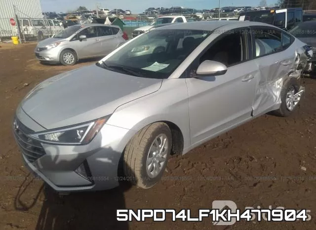 5NPD74LF1KH477904 фото 3