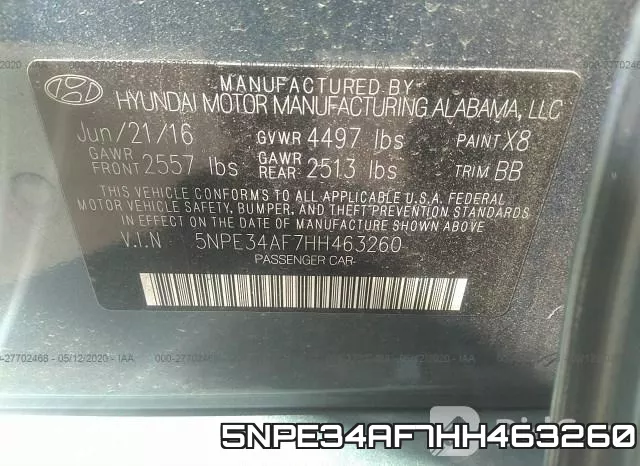 5NPE34AF7HH463260 фото 10