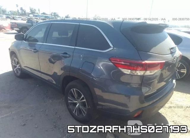 5TDZARFH7HS027193 фото 4