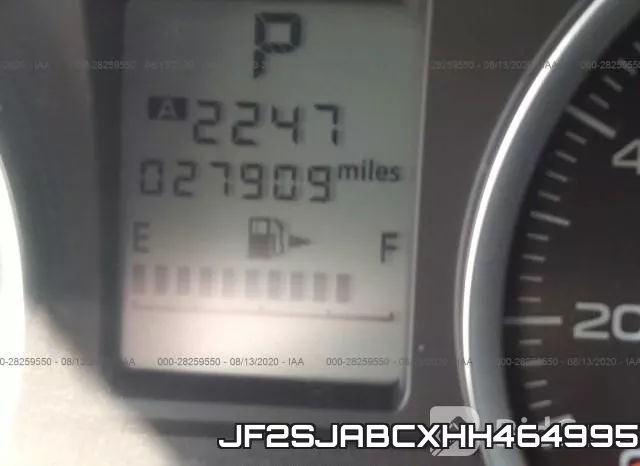 JF2SJABCXHH464995 фото 8