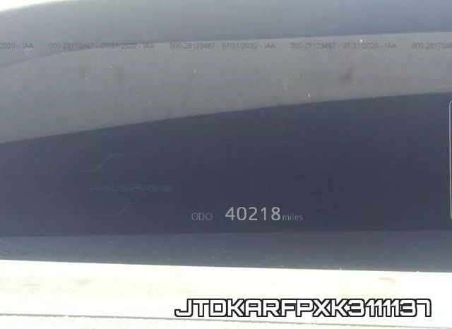 JTDKARFPXK3111137 фото 8