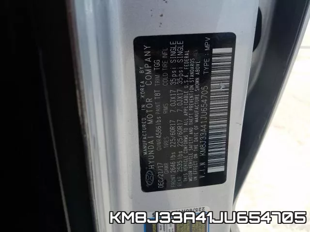 KM8J33A41JU654705 фото 2