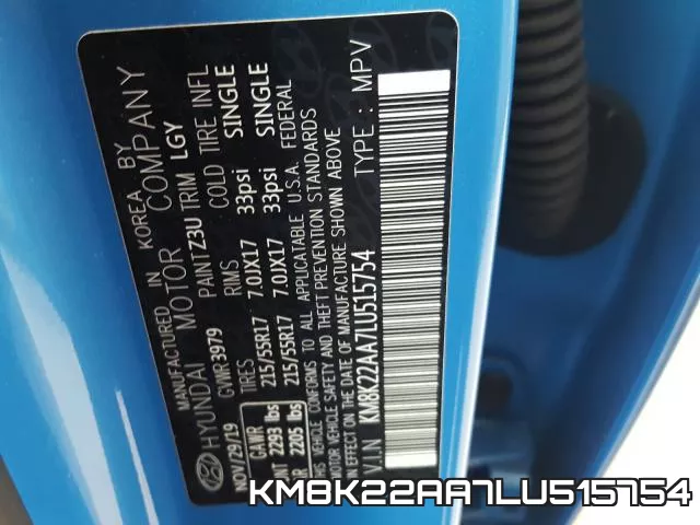 KM8K22AA7LU515754 фото 2