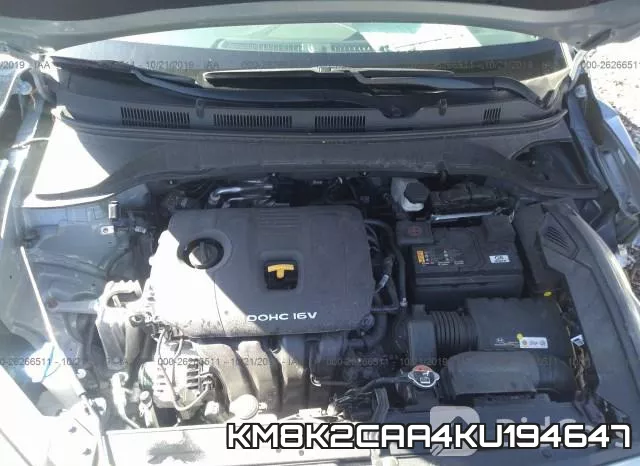 KM8K2CAA4KU194647 фото 2