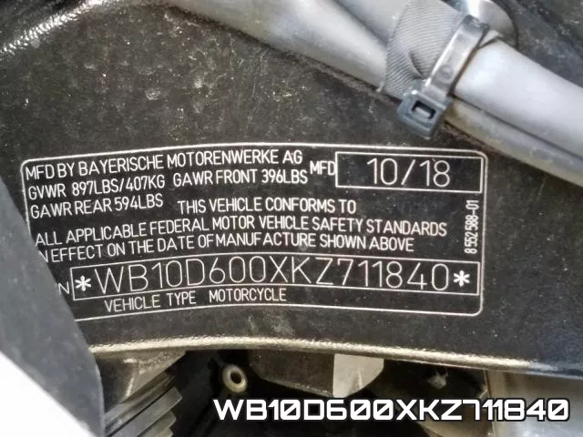 WB10D600XKZ711840 фото 2