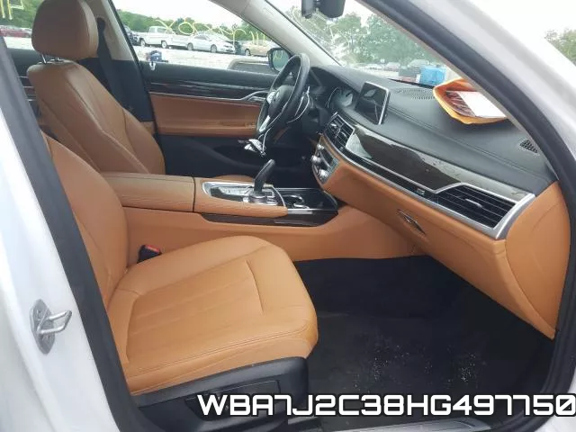WBA7J2C38HG497750 фото 6