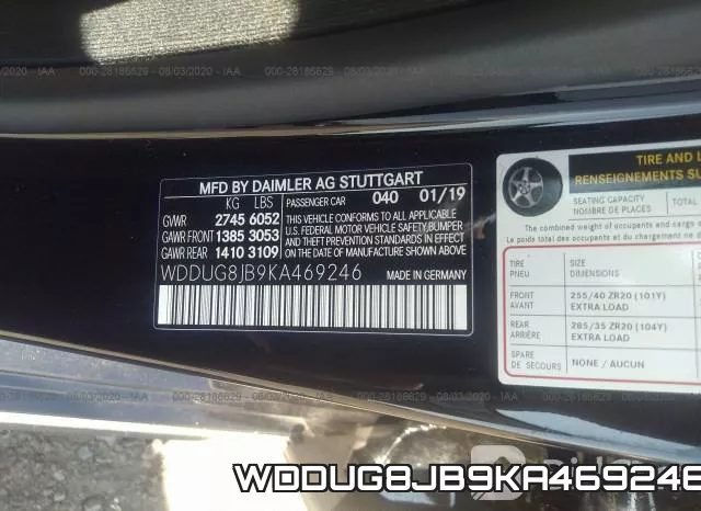 WDDUG8JB9KA469246 фото 10