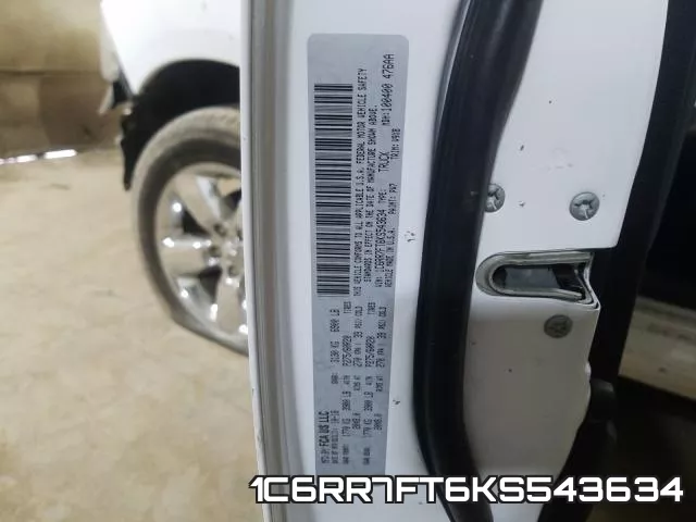 1C6RR7FT6KS543634 фото 2