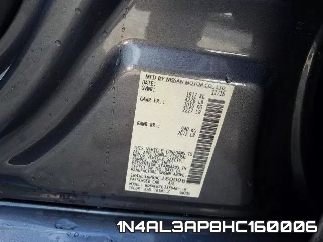 1N4AL3AP8HC160006 фото 2