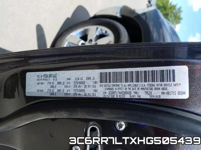 3C6RR7LTXHG505439 фото 2