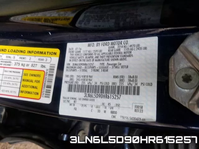 3LN6L5D90HR615257 фото 2