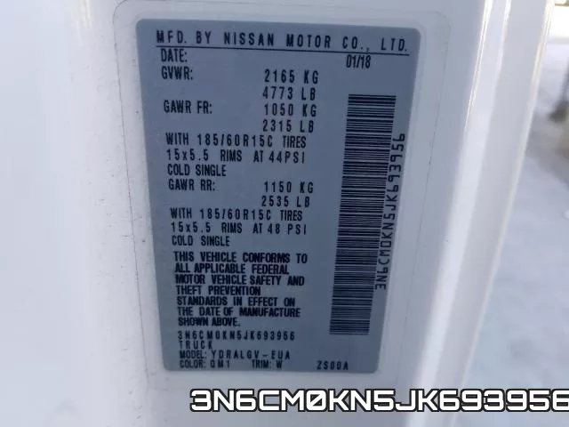 3N6CM0KN5JK693956 фото 2