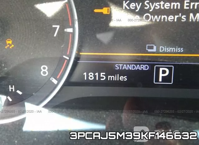 3PCAJ5M39KF146632 фото 8