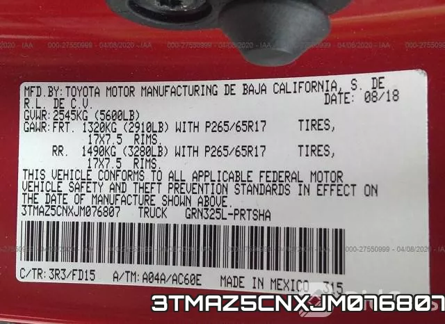 3TMAZ5CNXJM076807 фото 10