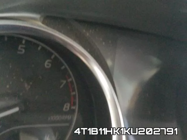 4T1B11HK1KU202791 фото 9