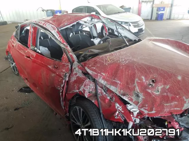 4T1B11HK1KU202791 фото 10