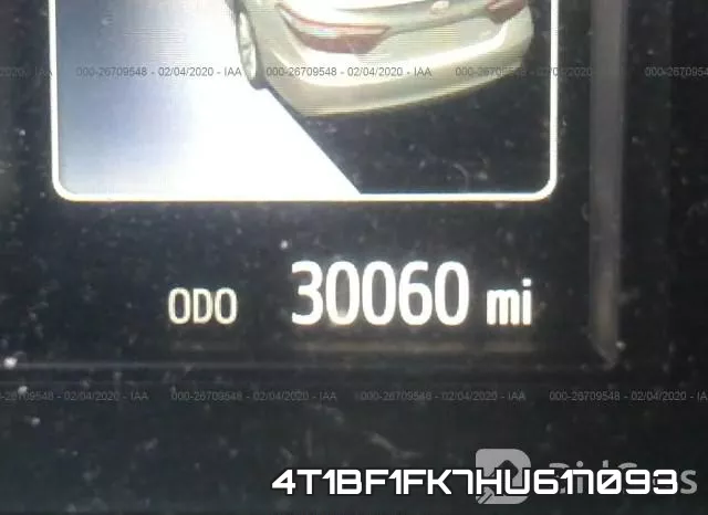 4T1BF1FK7HU617093 фото 7