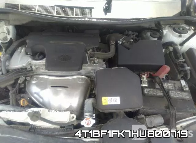 4T1BF1FK7HU800719 фото 2