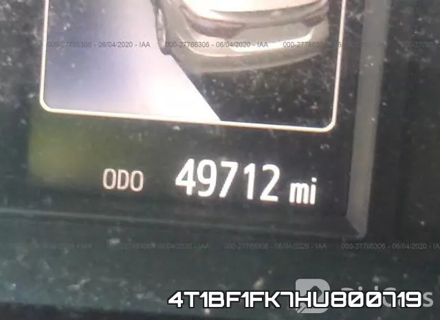 4T1BF1FK7HU800719 фото 7