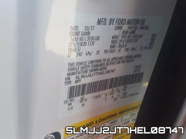 5LMJJ2JT7HEL08747 фото 2