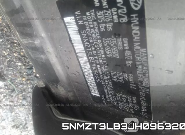 5NMZT3LB3JH096320 фото 10
