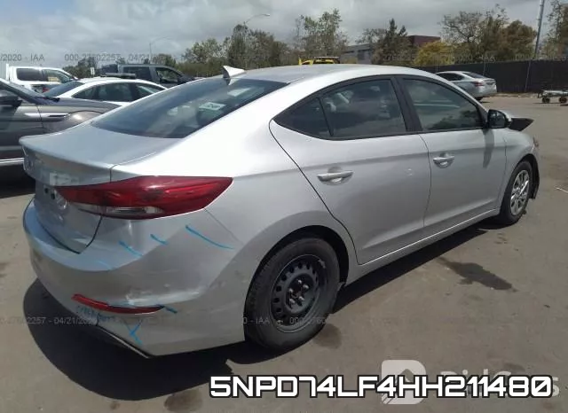 5NPD74LF4HH211480 фото 5