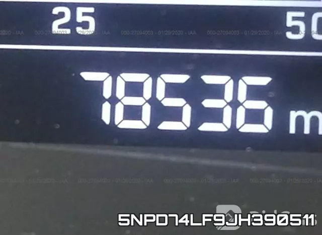 5NPD74LF9JH390511 фото 8