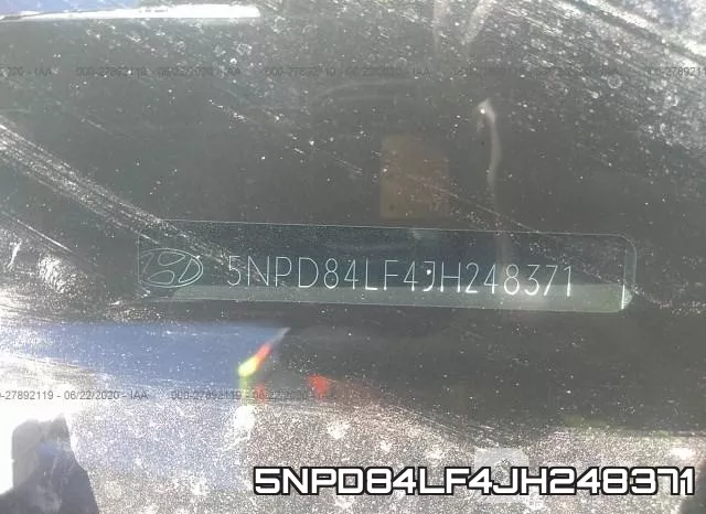 5NPD84LF4JH248371 фото 10